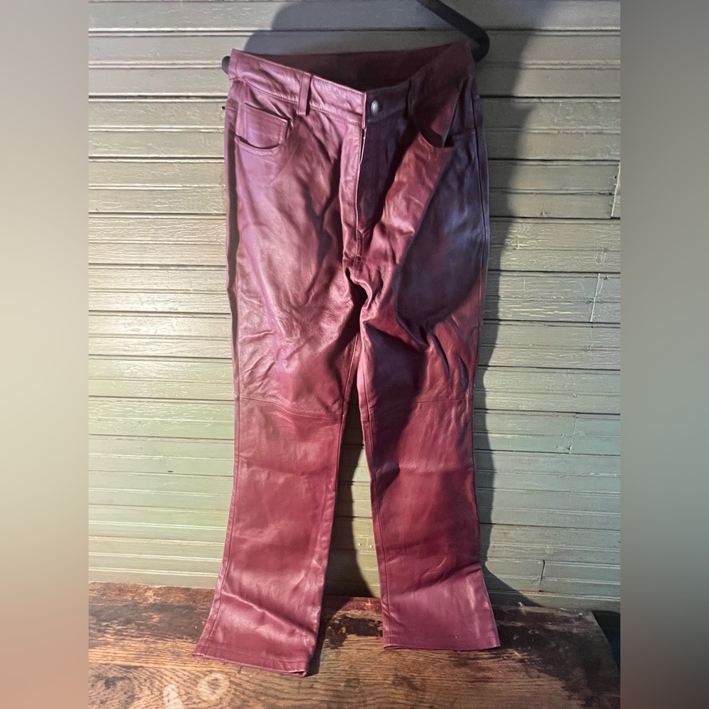 Leather pants